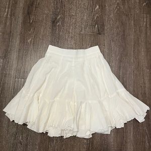 Bouncy pleated skirt